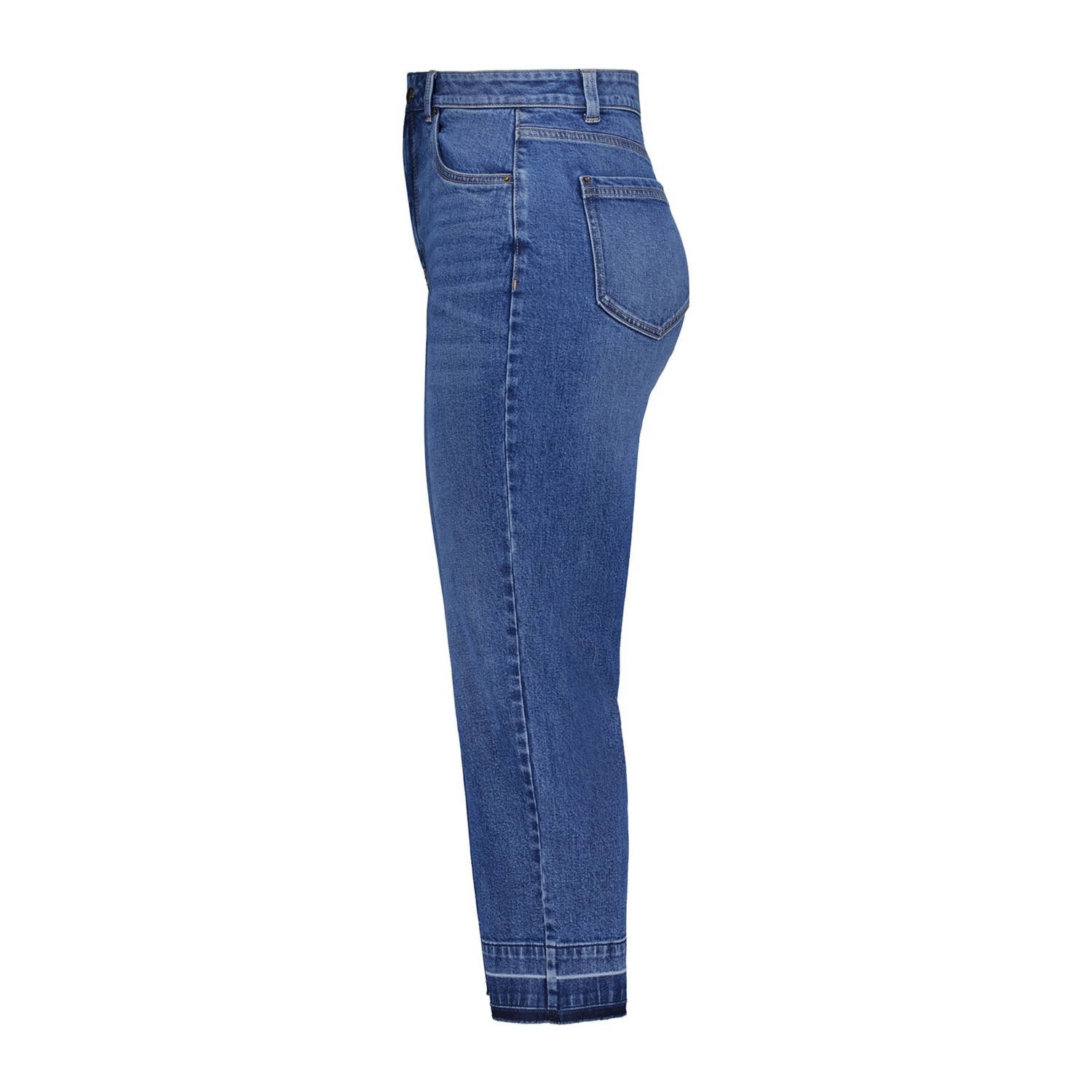 MS Mode regular waist jeans dark blue denim