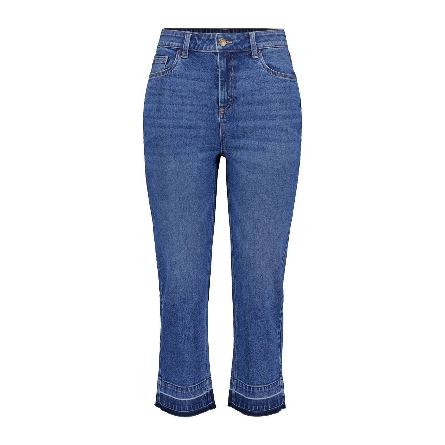 MS Mode regular waist jeans dark blue denim