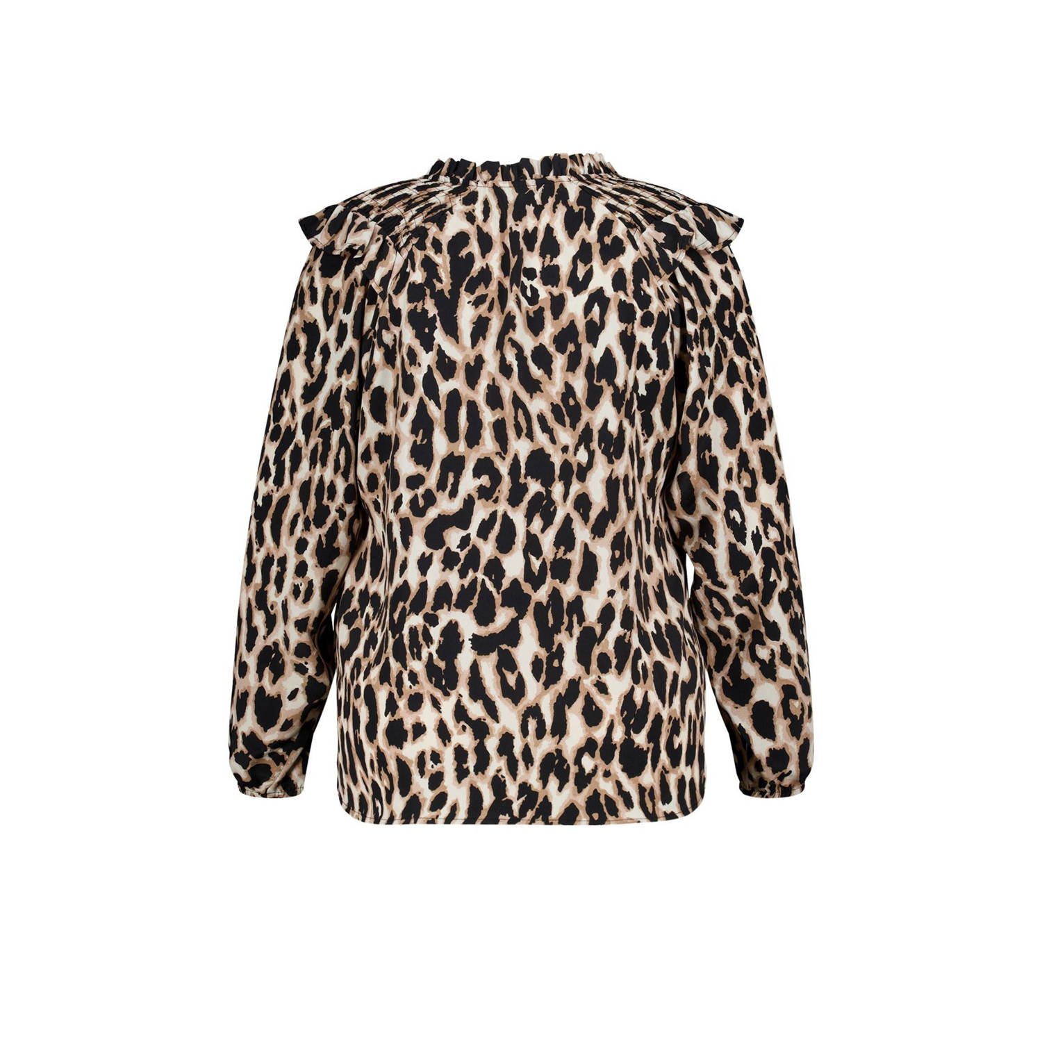 MS Mode blousetop bruin