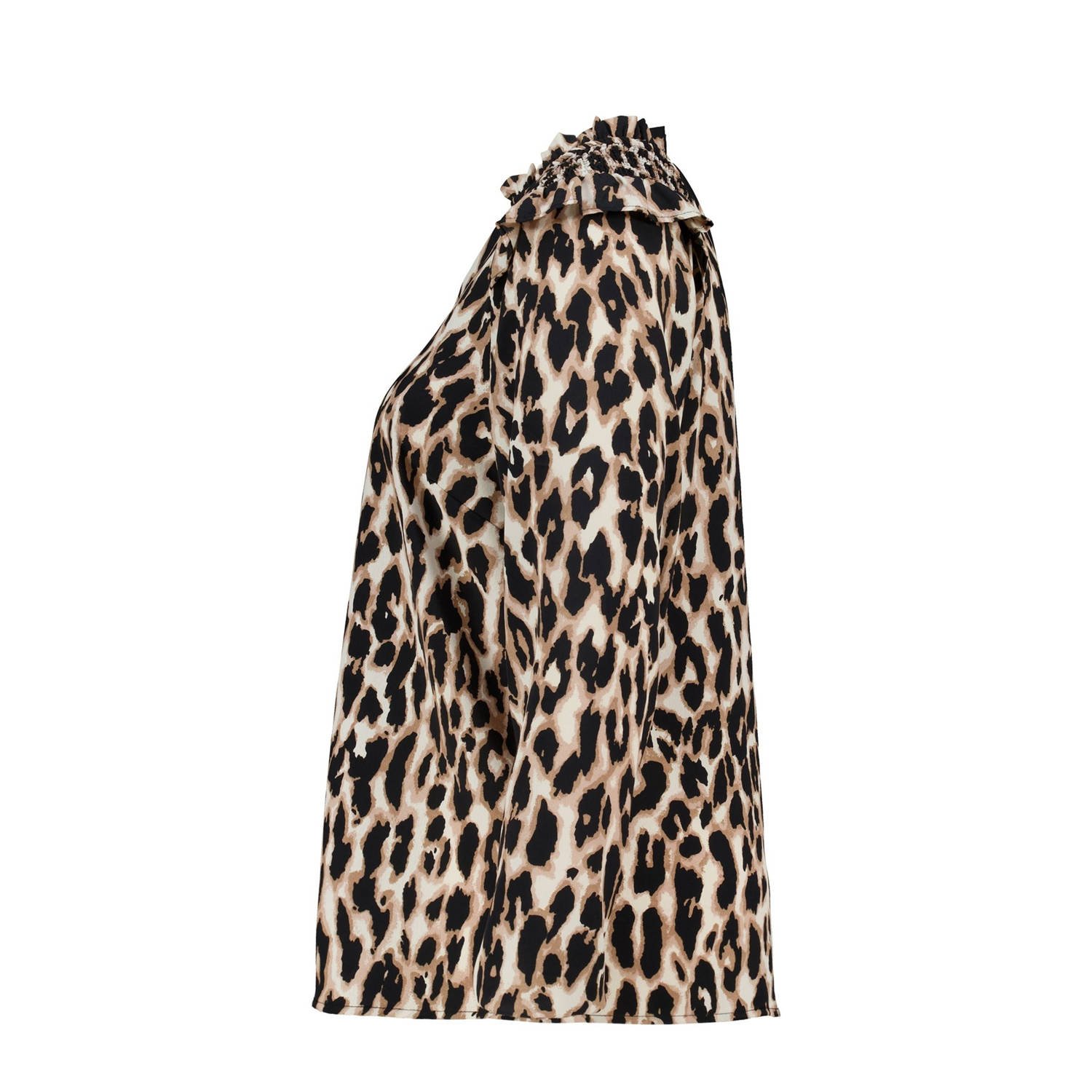 MS Mode blousetop bruin