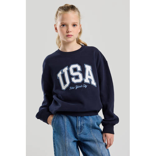America Today sweater blauw afbeelding
