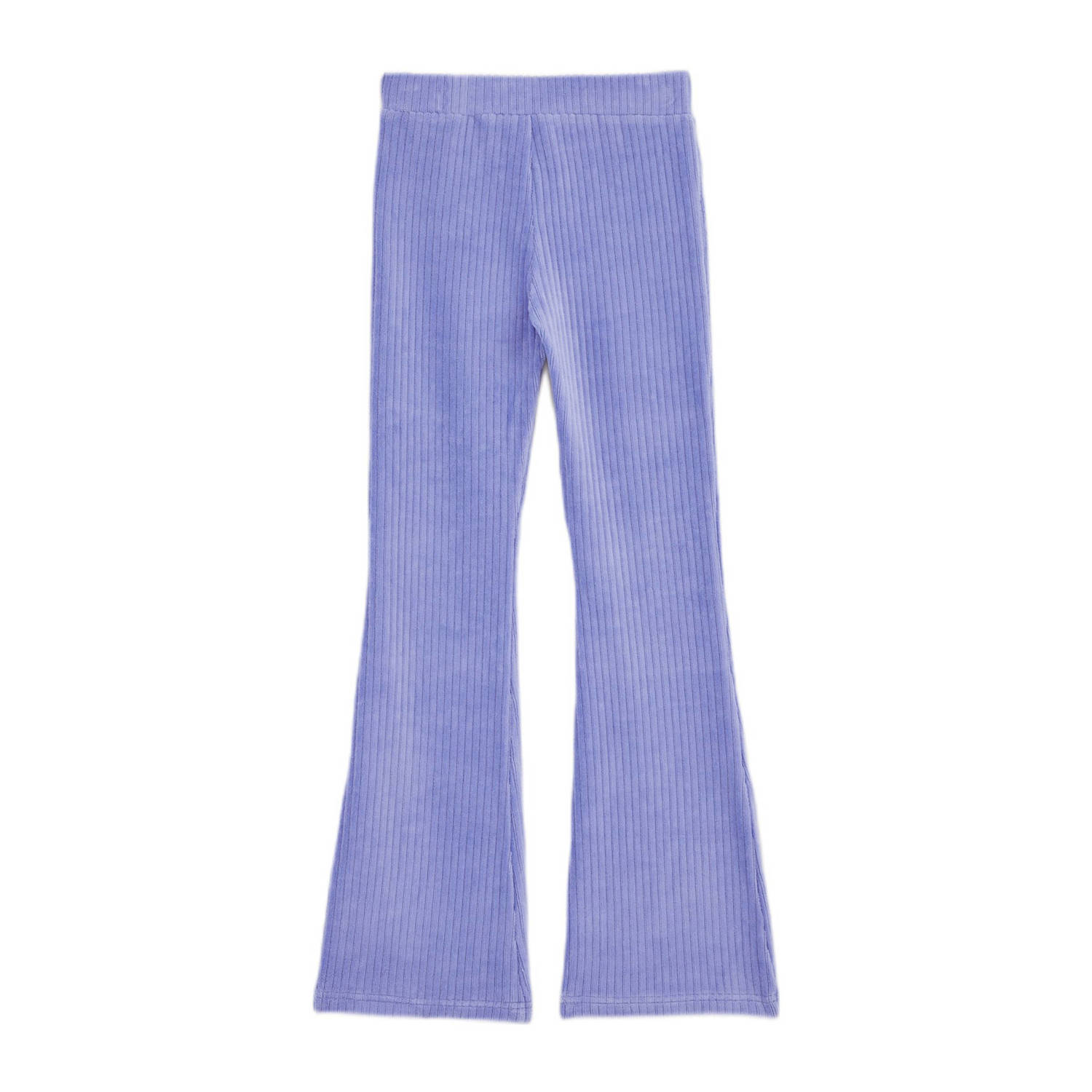 WE Fashion WE Fundamentals flared broek lila