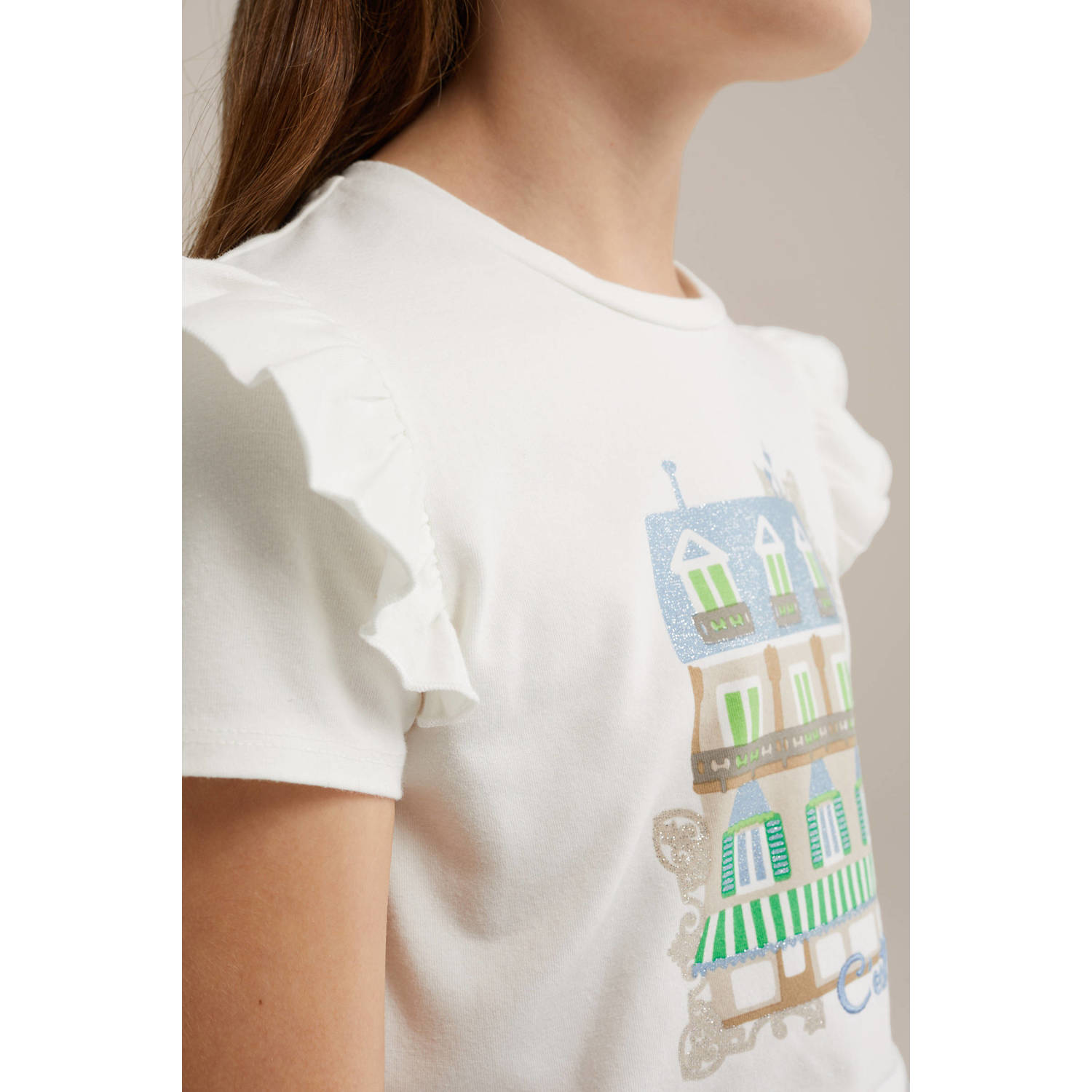WE Fashion T-shirt wit