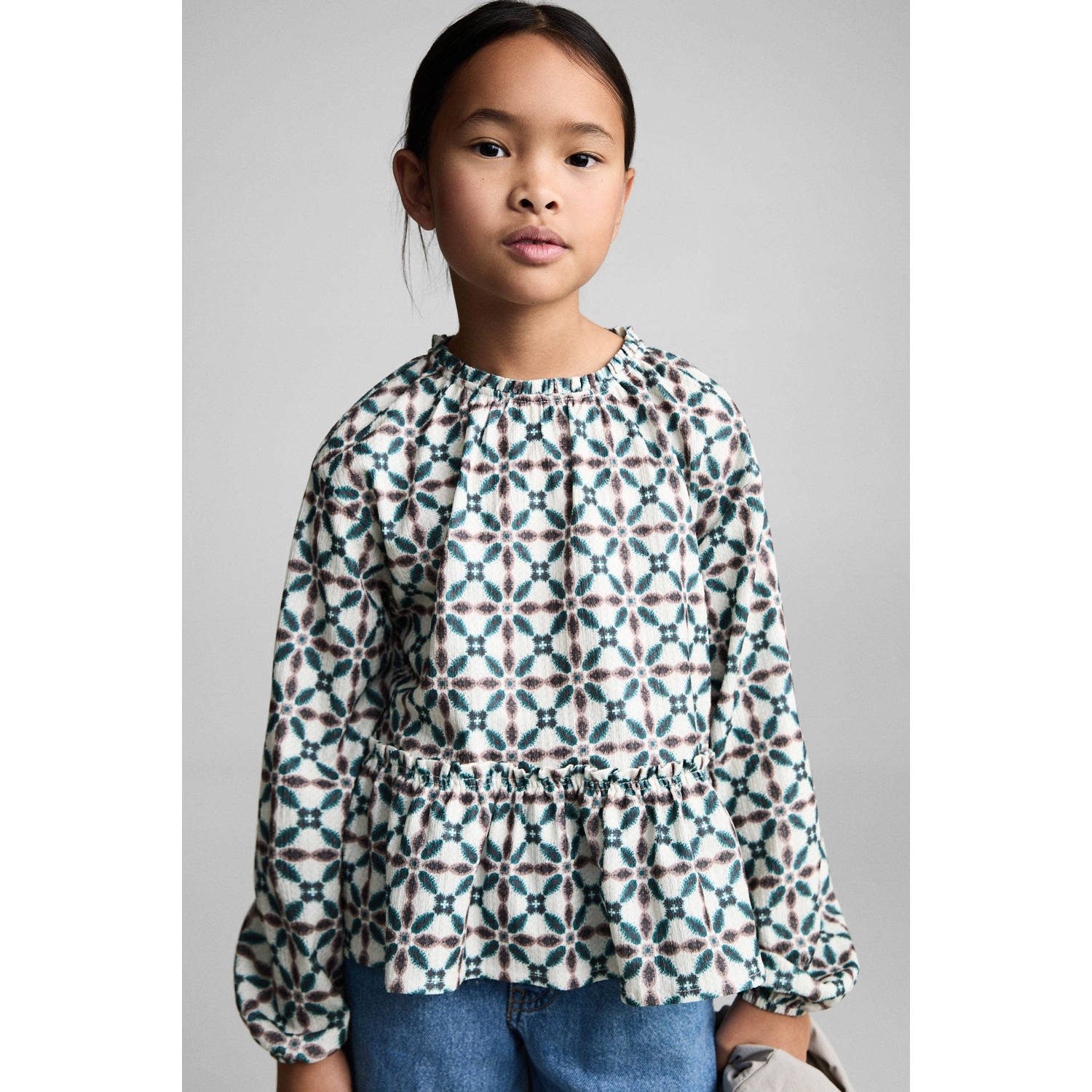 Mango Kids blousetop beige
