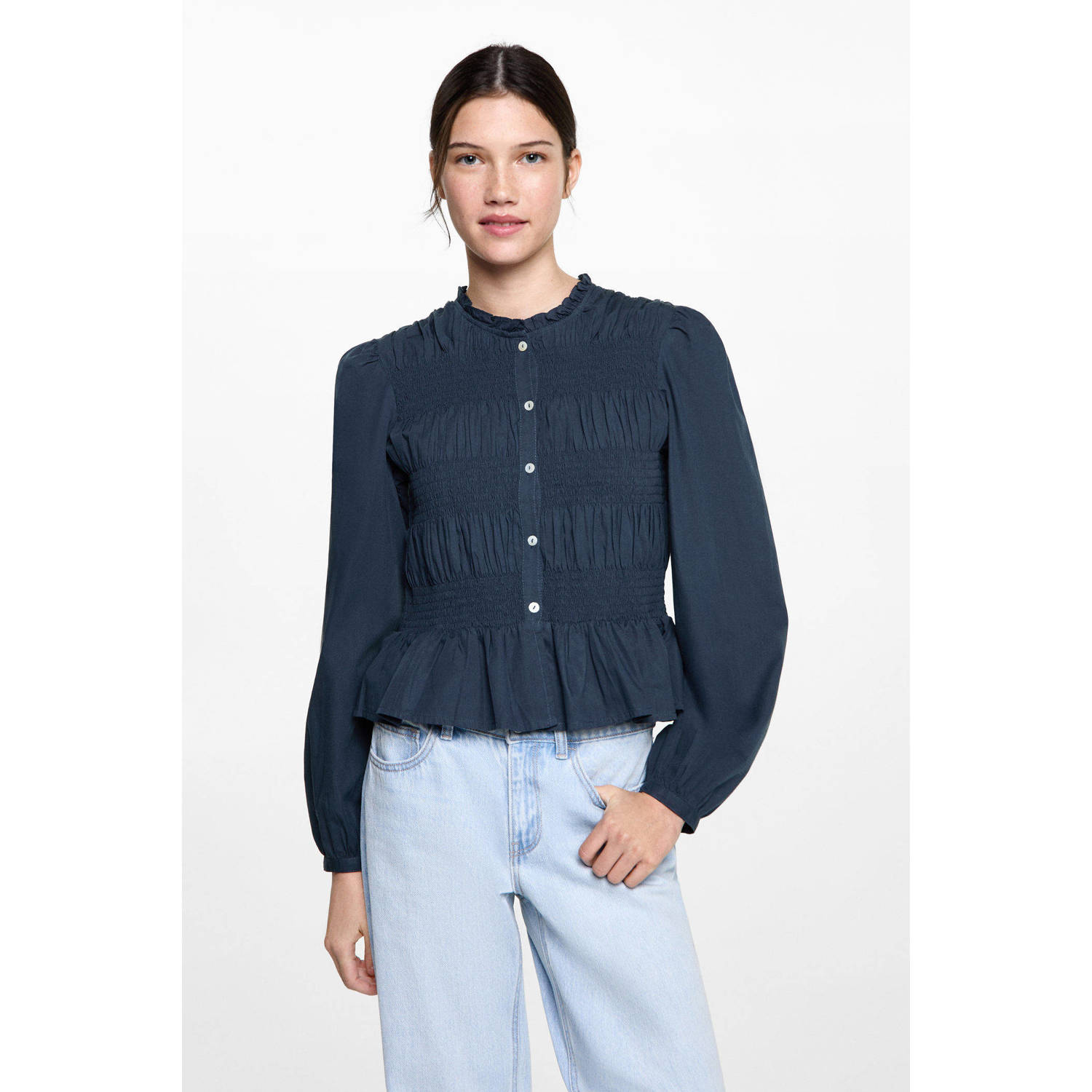 MANGO TEEN blouse marine