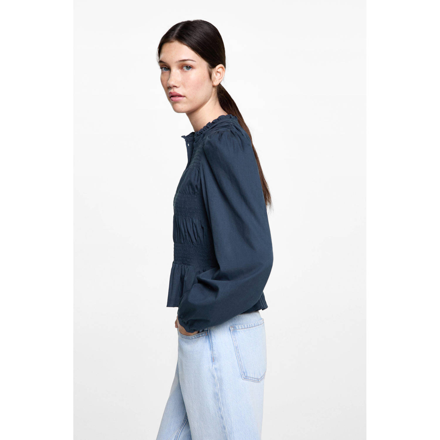 MANGO TEEN blouse marine