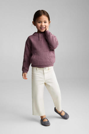 straight leg  jeans wit