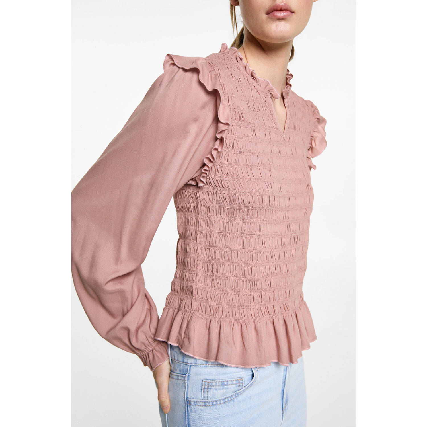 MANGO TEEN blousetop roze