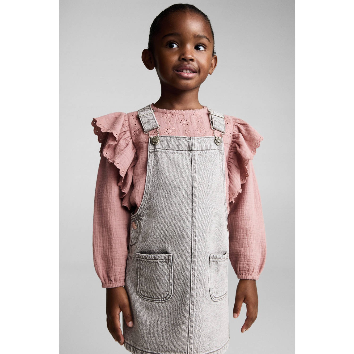 Mango Kids blousetop roze