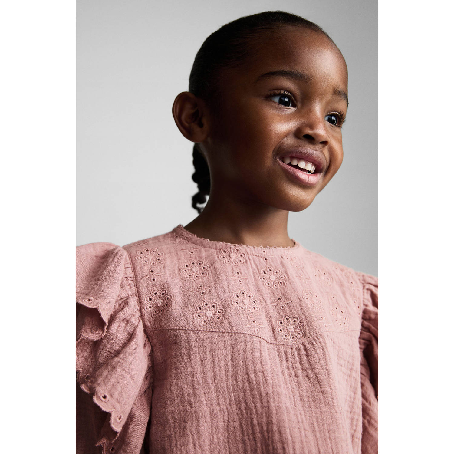 Mango Kids blousetop roze