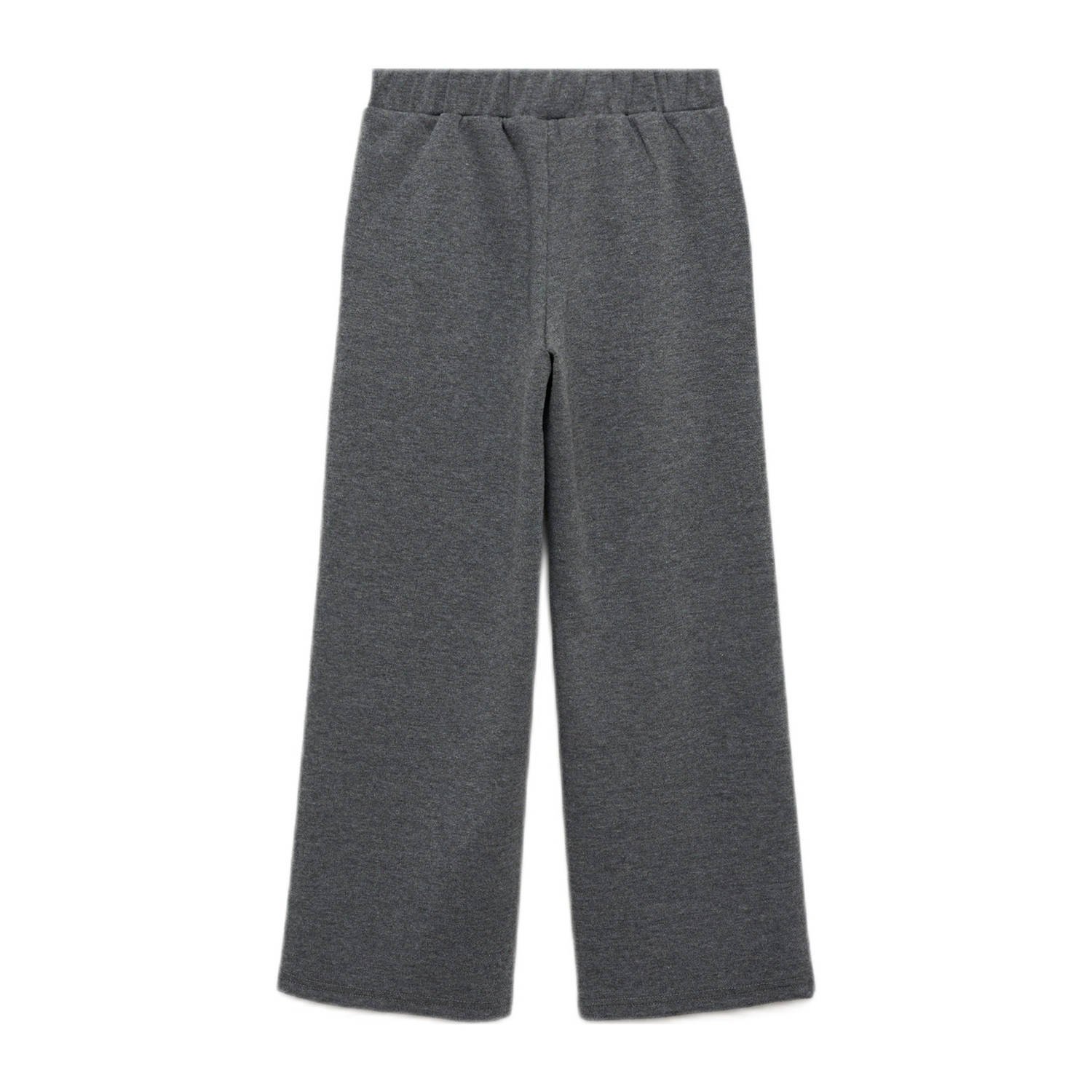 Mango Kids straight casual broek antraciet
