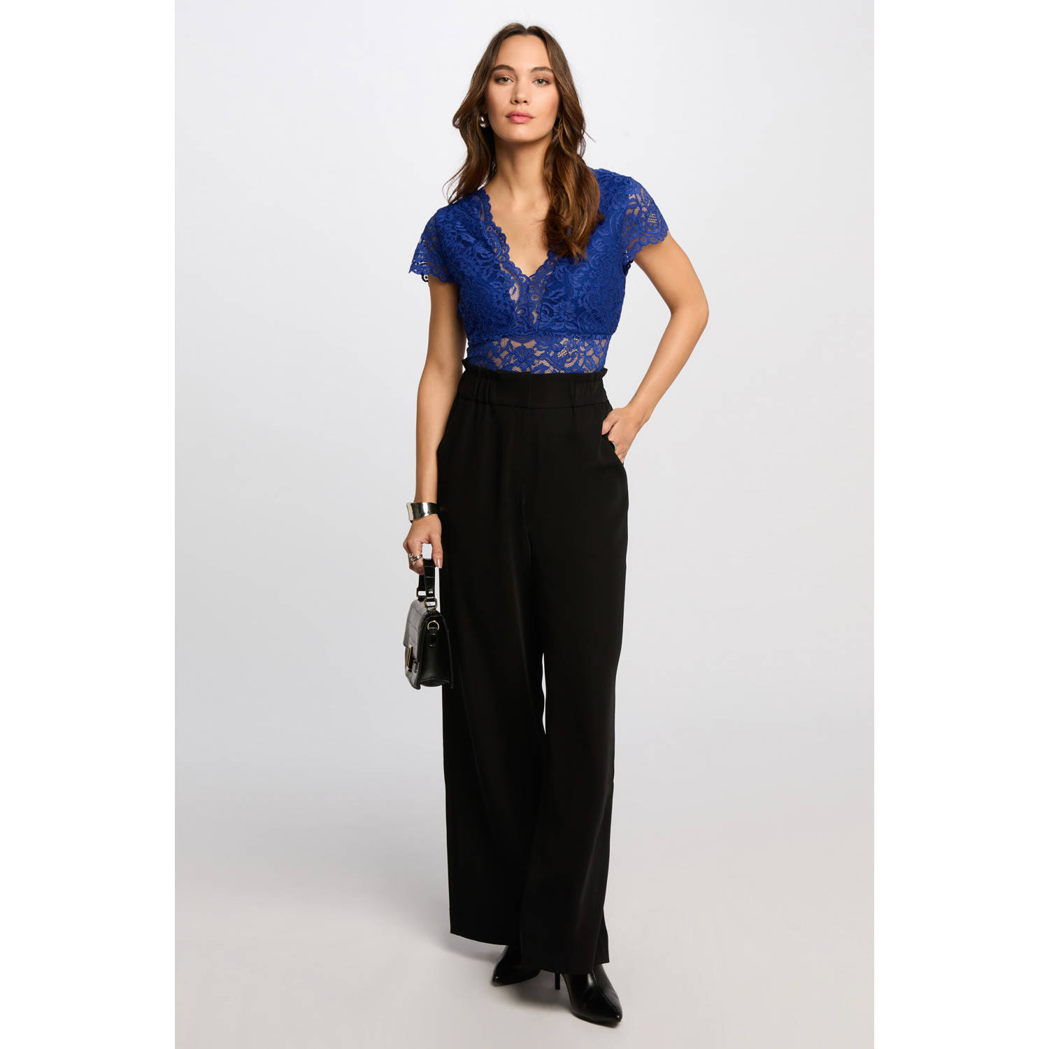 Morgan top blauw