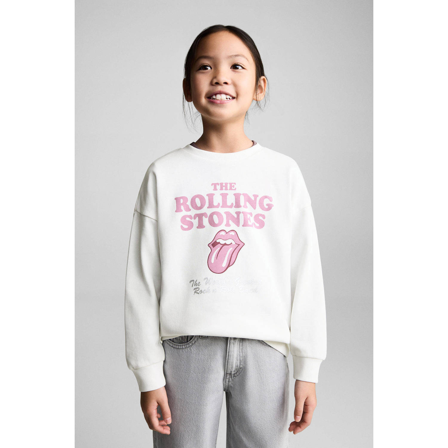 Mango Kids sweater wit