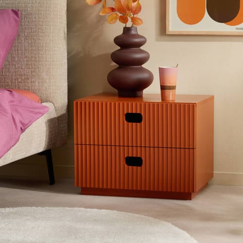 NOUS Living nachtkast Zazu - Orange