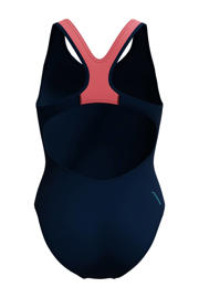 thumbnail: Speedo Endurance+ MAX sportbadpak Laneback donkerblauw/oranje