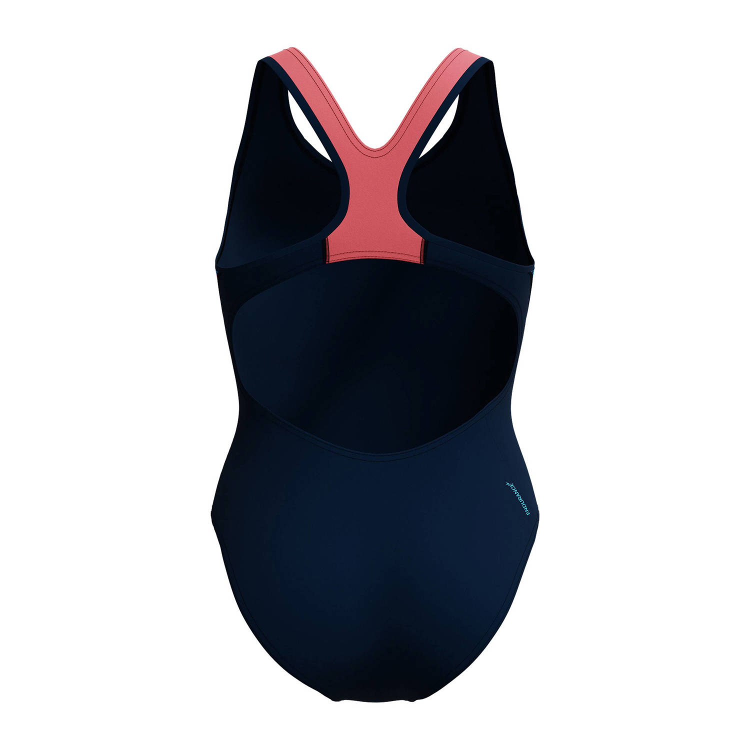 Speedo Endurance+ MAX sportbadpak Laneback donkerblauw oranje