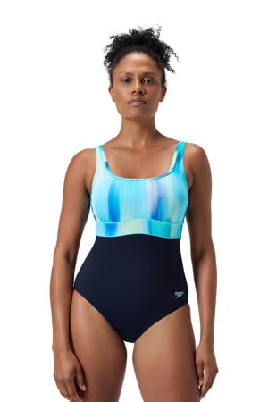 Shape Comprex Ultra corrigerend badpak Contour Eclipse donkerblauw/blauw