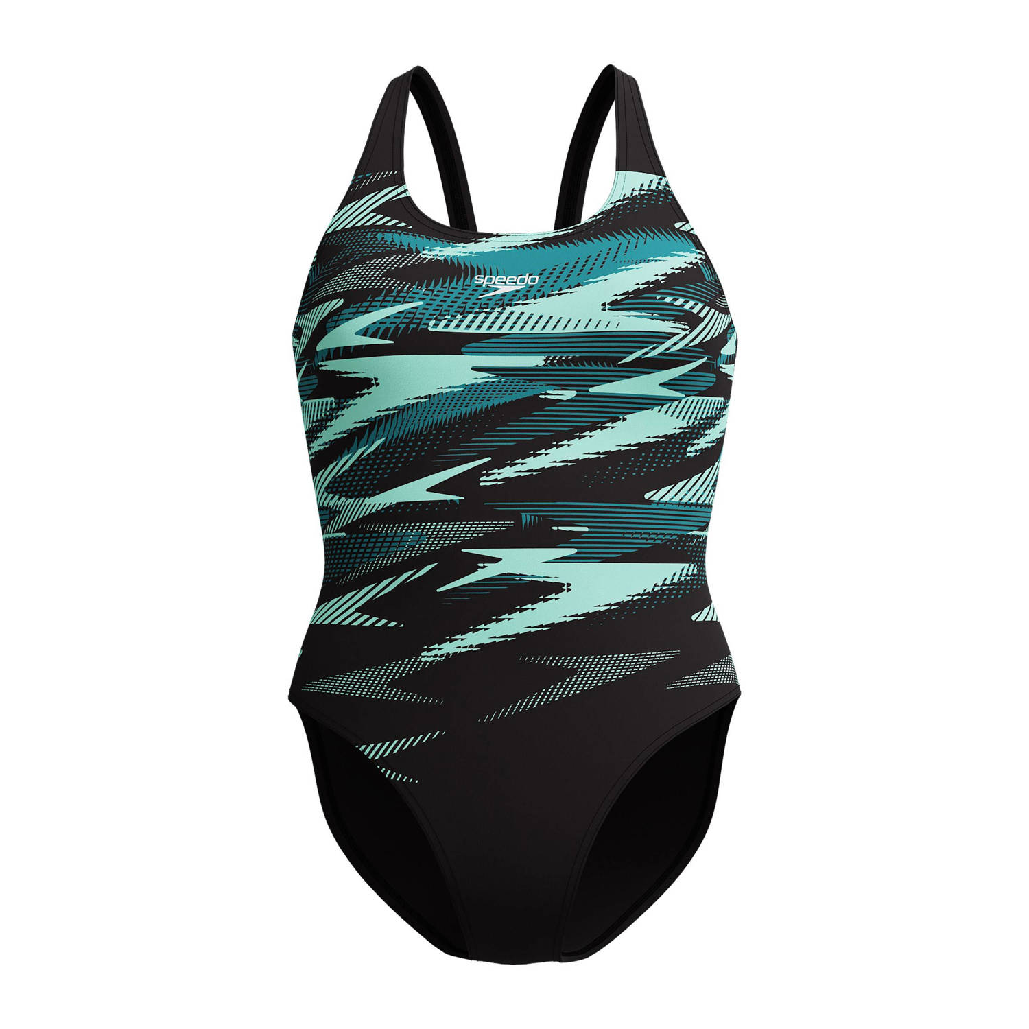 Speedo Endurance+ sportbadpak HyperBoom Medalist zwart groen