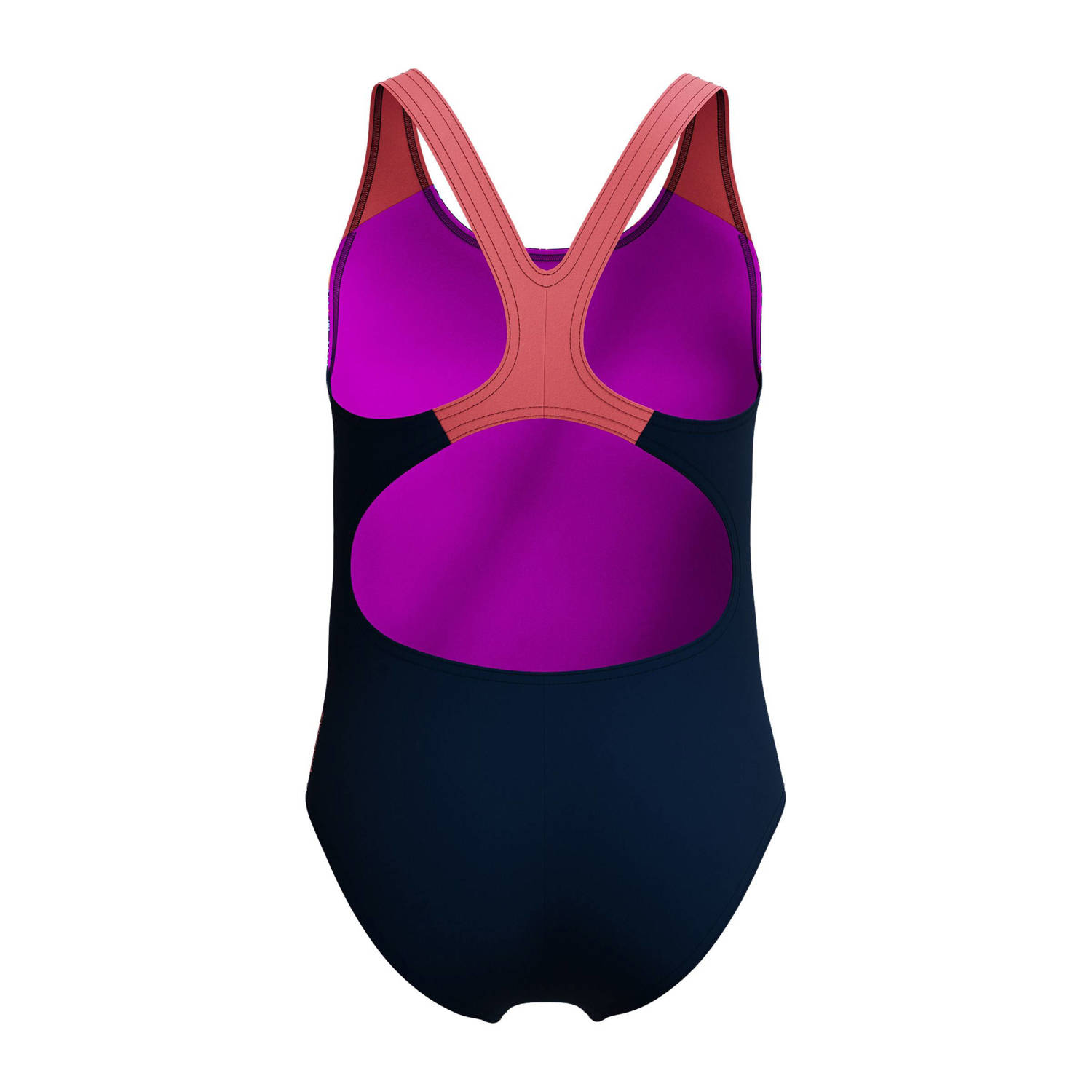 Speedo Endurance+ sportbadpak Splashback donkerblauw oranje