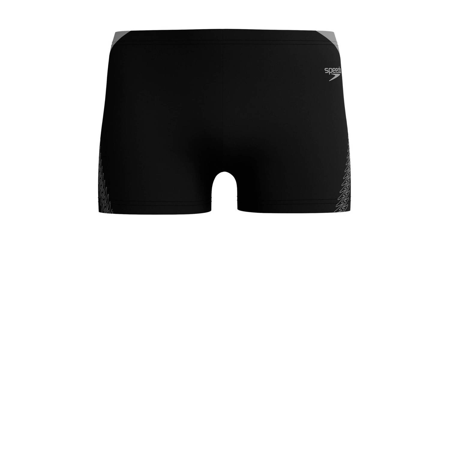 Speedo zwemboxer HyperBoom Splice zwart groen