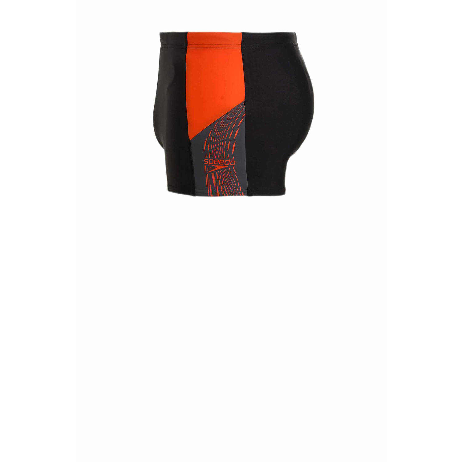 Speedo zwemboxer zwart rood