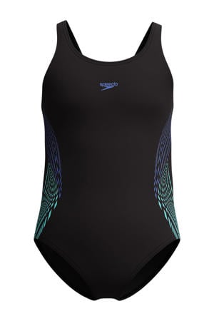 EnduraFlex sportbadpak Muscleback zwart/blauw