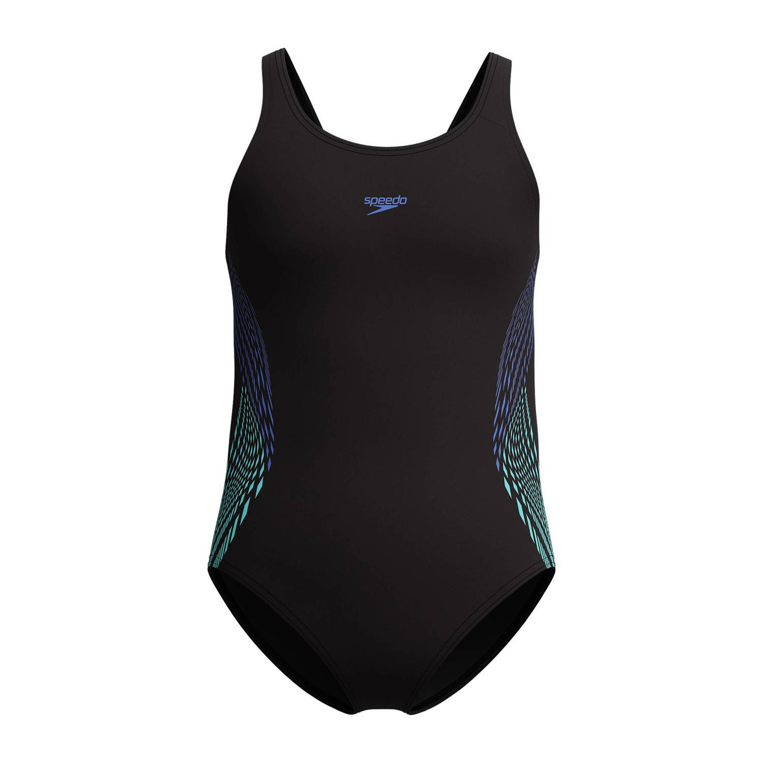 Speedo EnduraFlex sportbadpak Muscleback zwart blauw