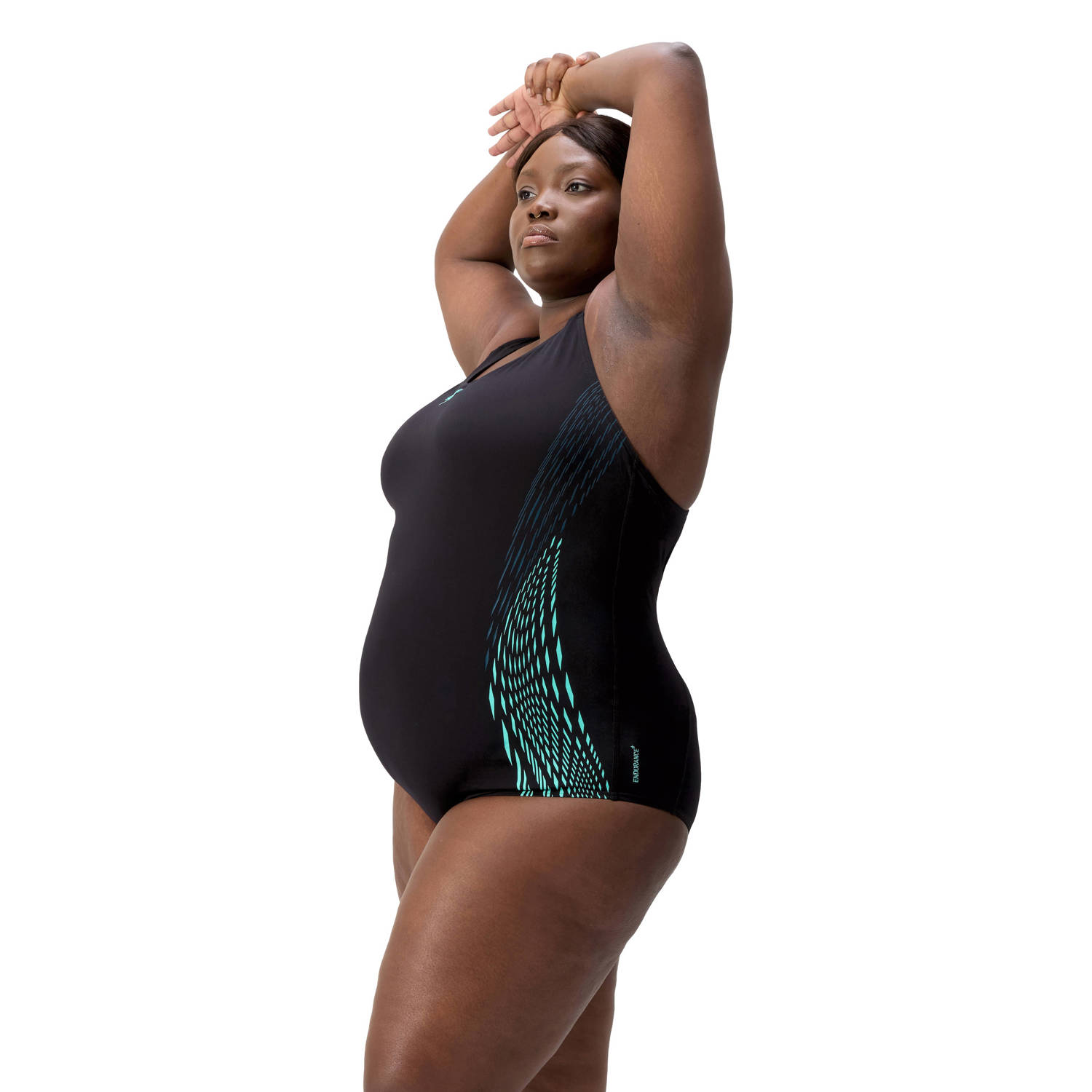 Speedo Endurance+ sportbadpak Medalist zwart groen