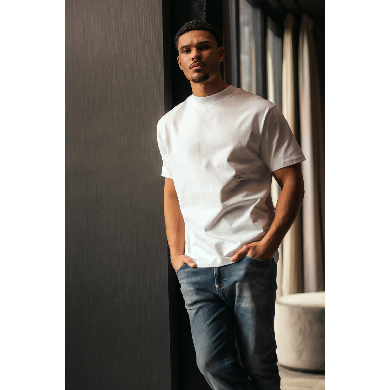 Malelions T-shirt wit