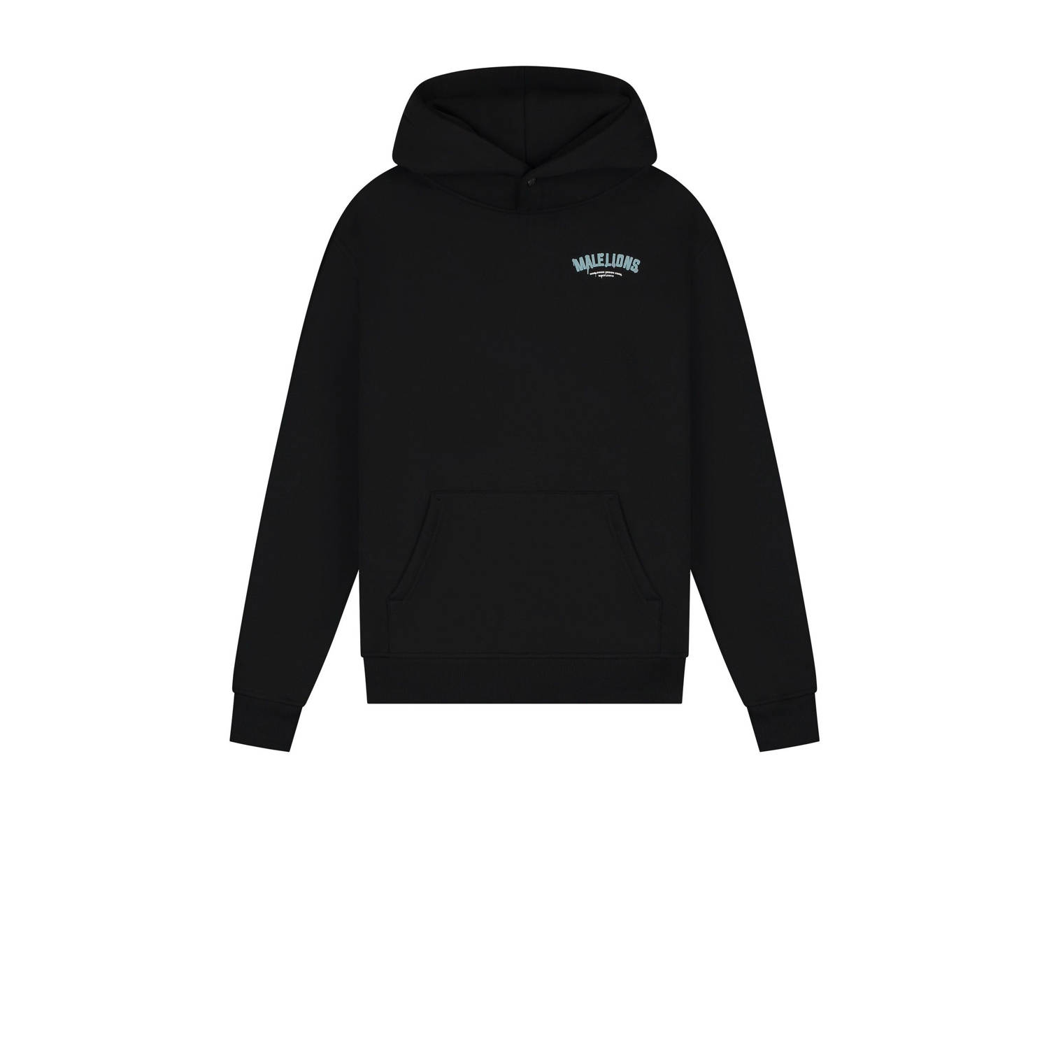 Malelions hoodie zwart
