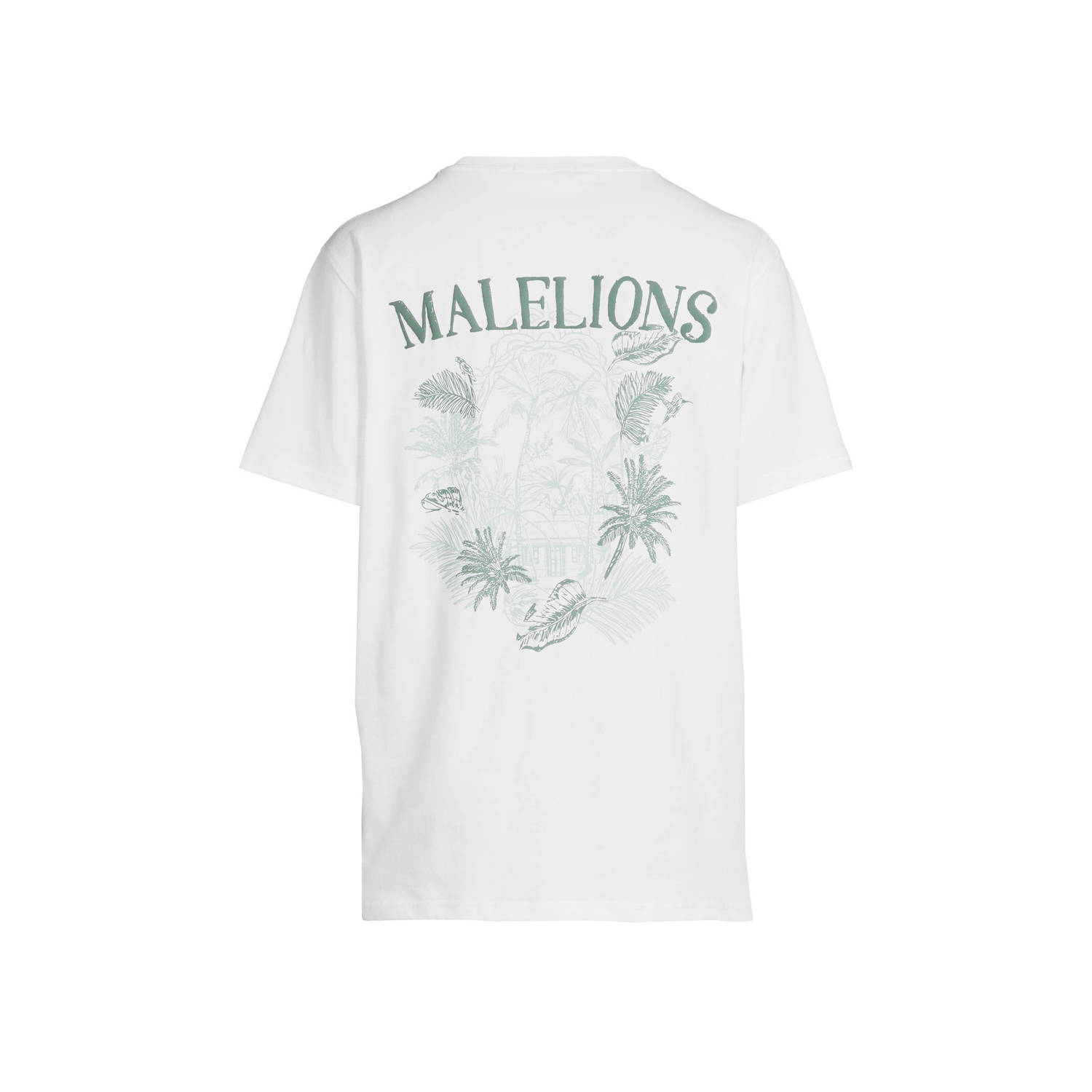 Malelions T-shirt wit
