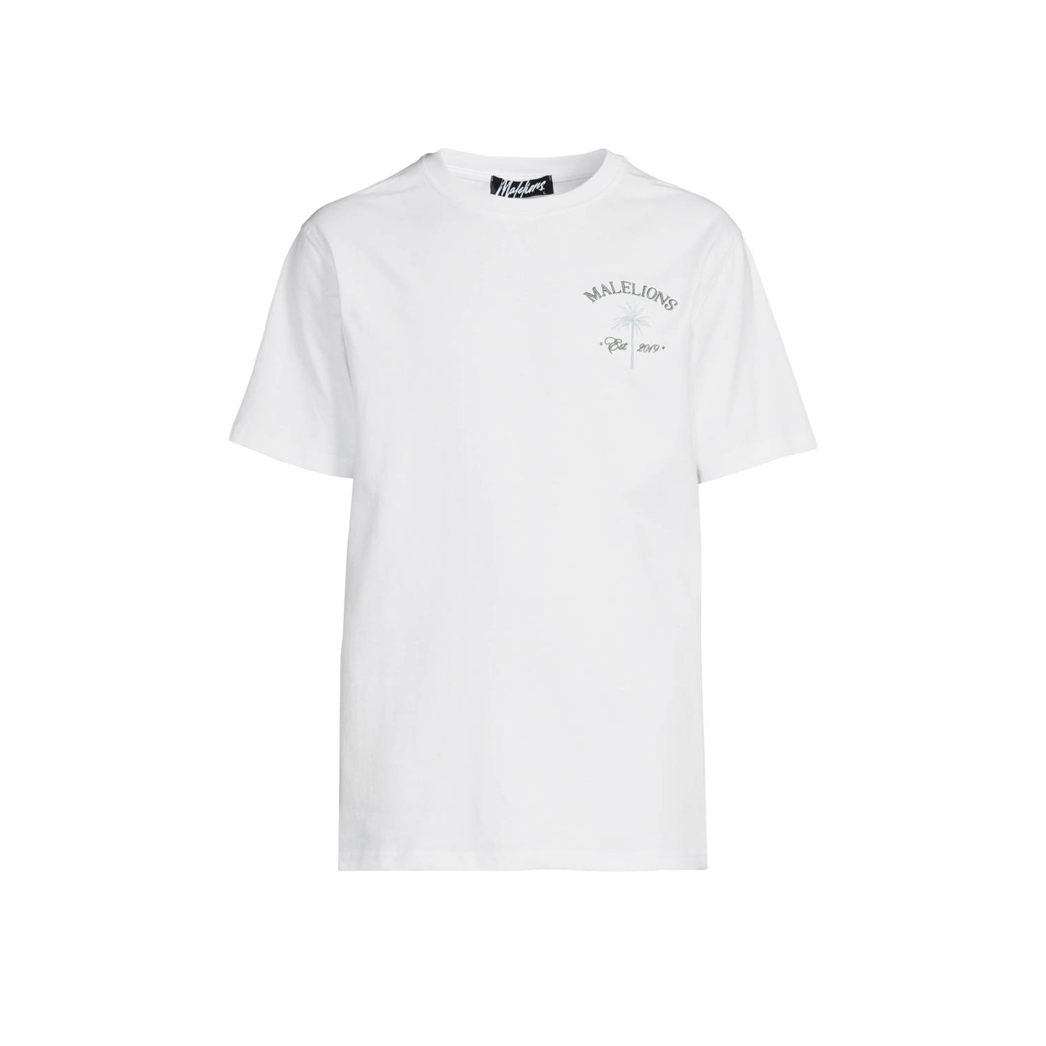 Malelions T-shirt wit