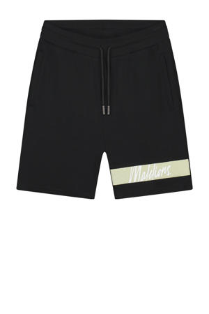 regular sweatshort zwart
