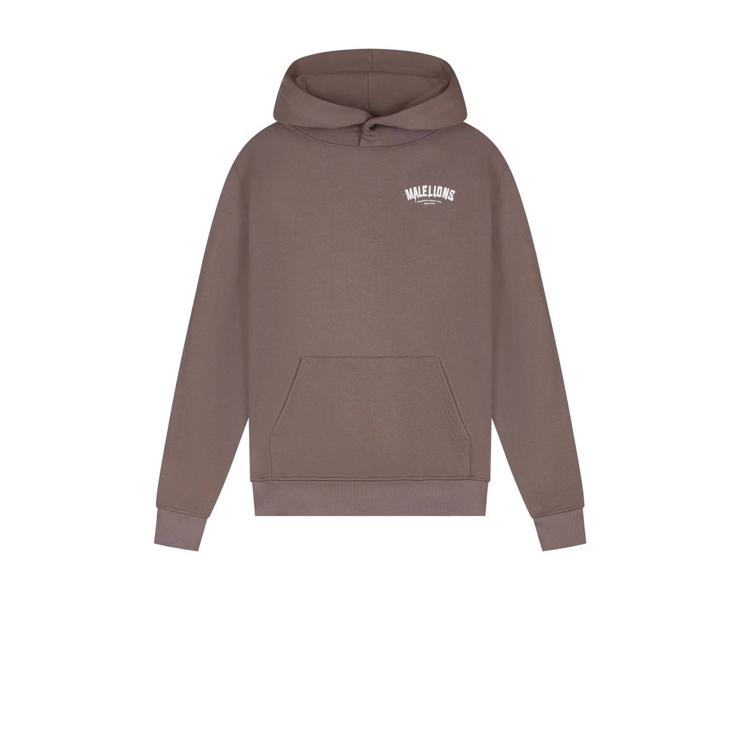 Malelions hoodie bruin