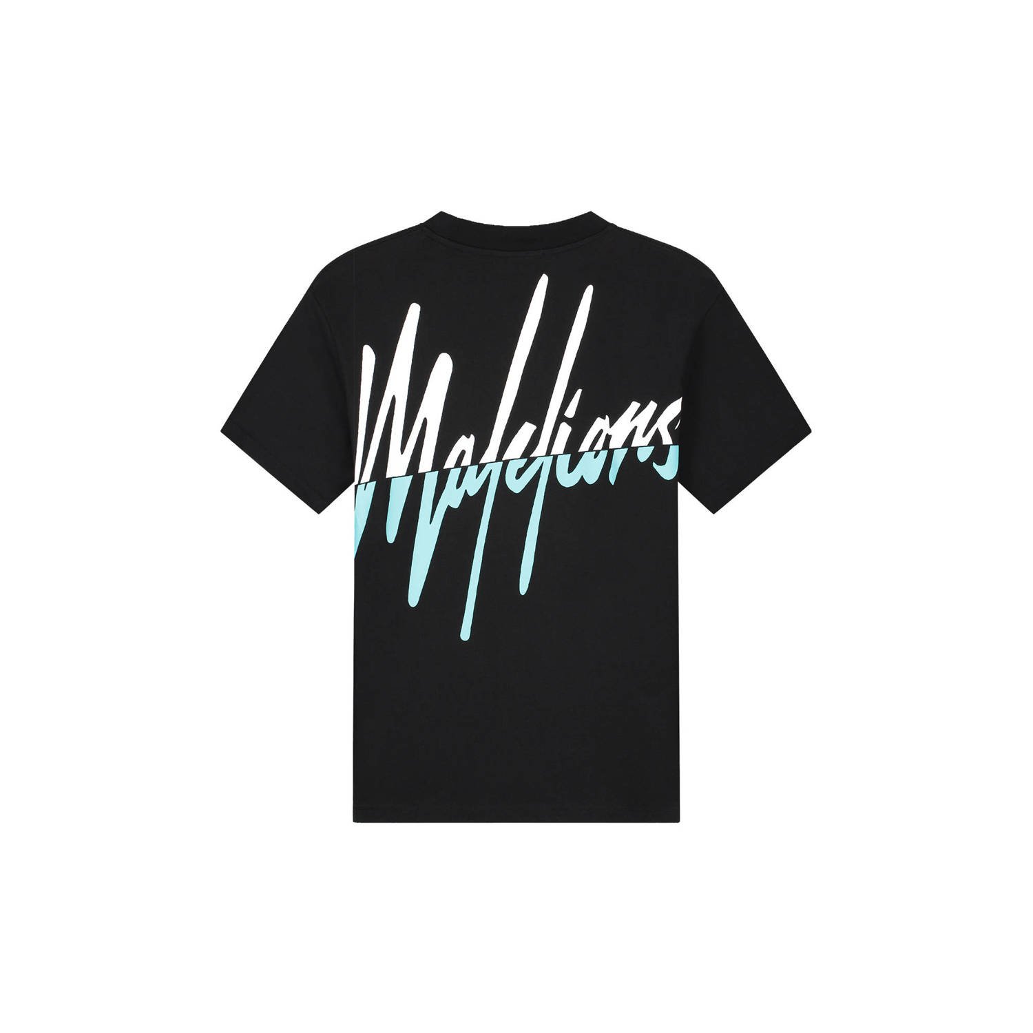 Malelions T-shirt zwart