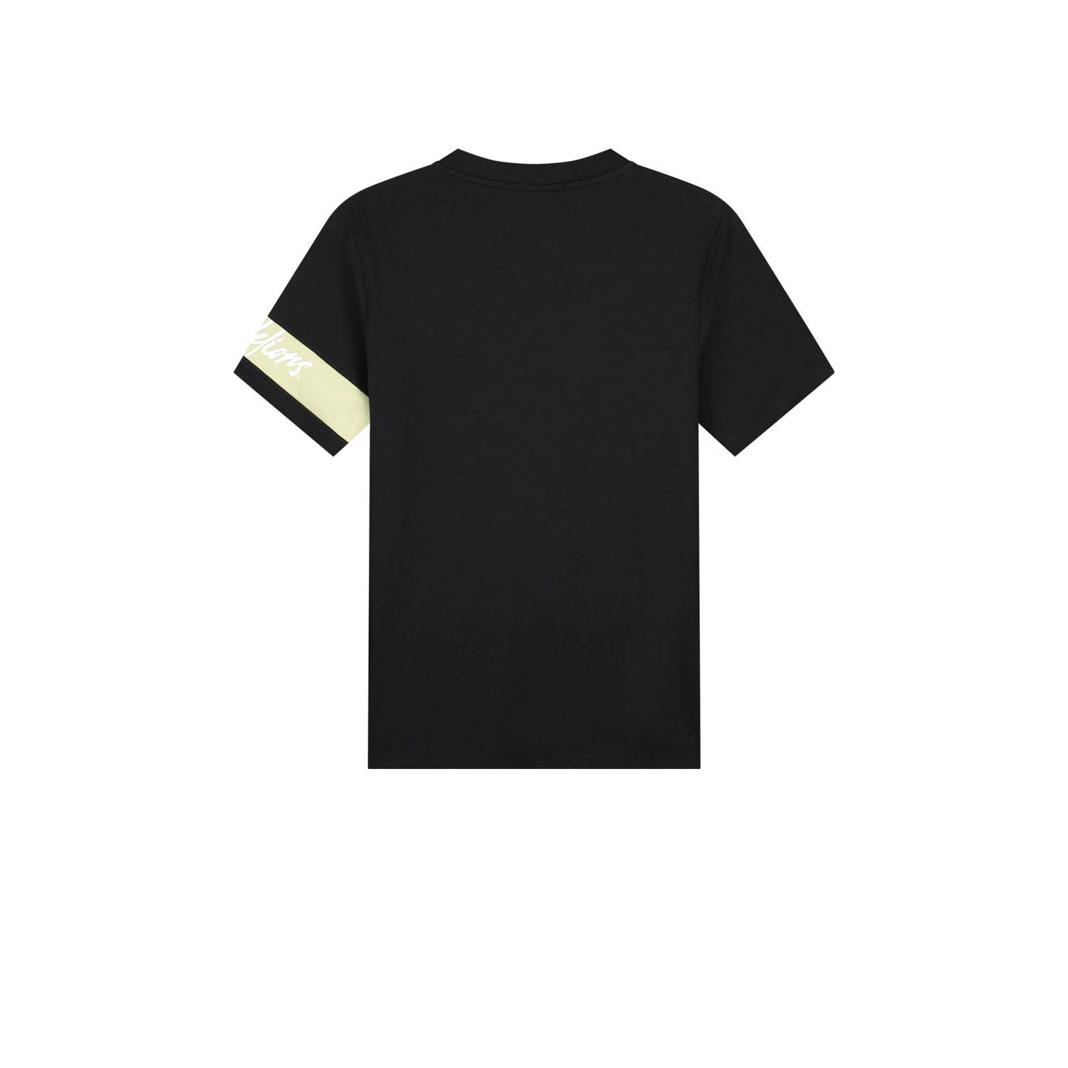 Malelions T-shirt zwart