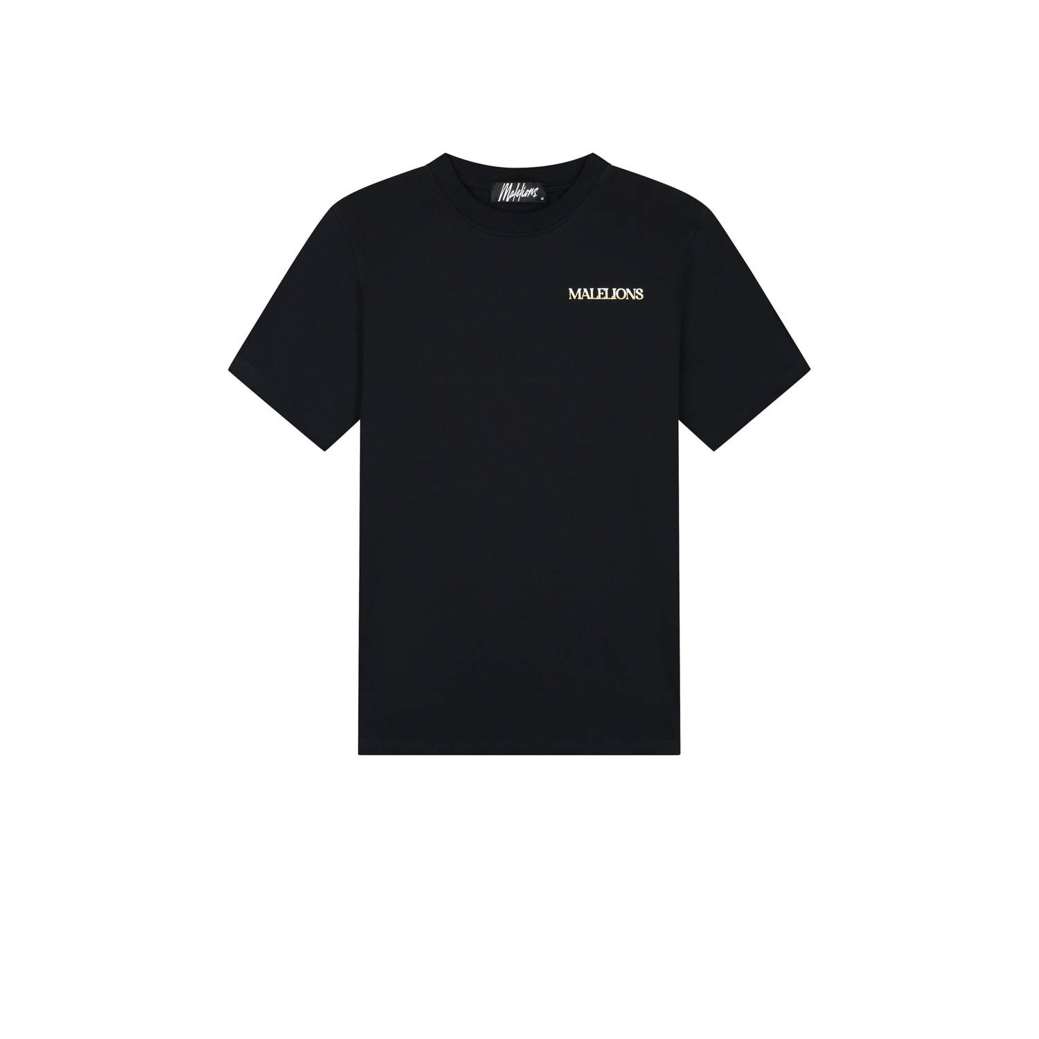 Malelions T-shirt zwart