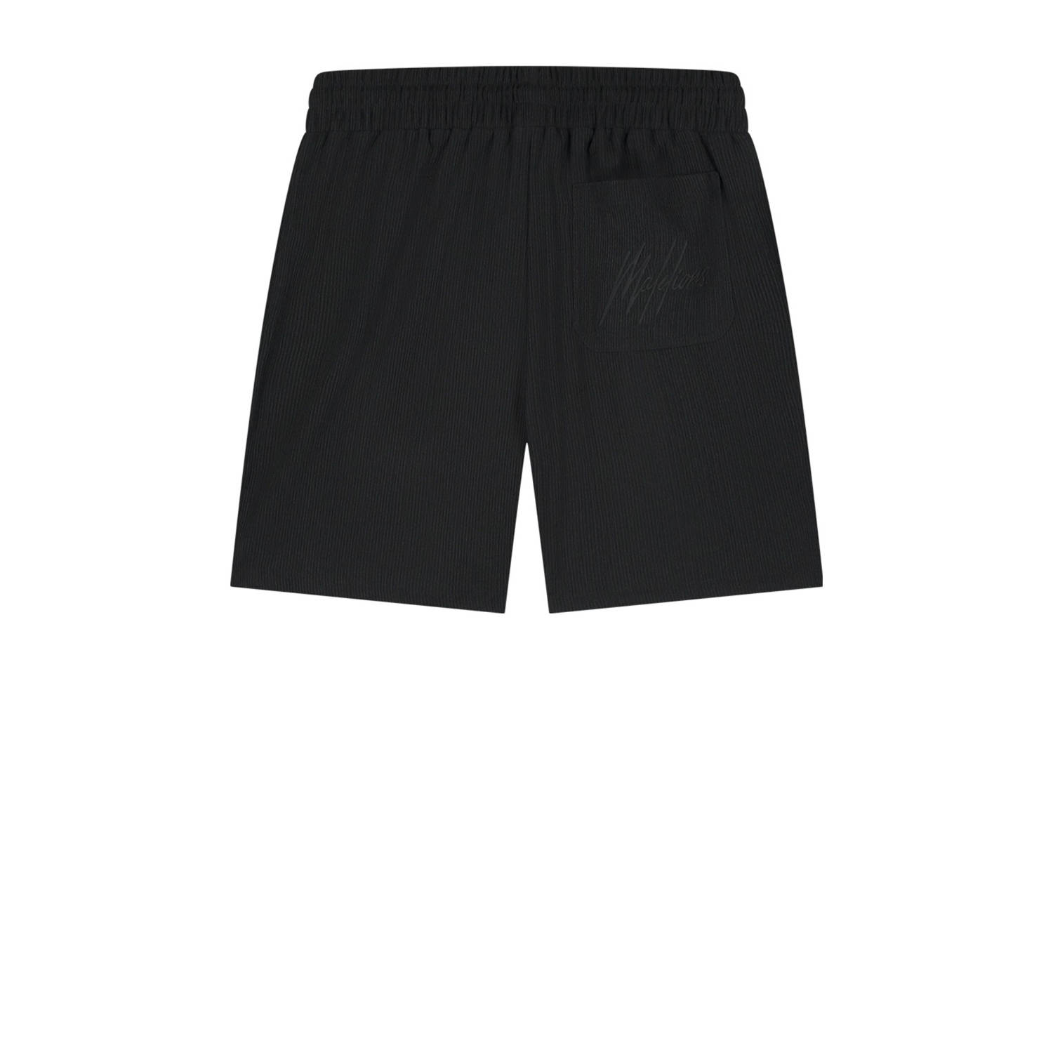 Malelions regular casual short zwart