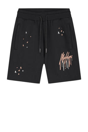 regular sweatshort zwart