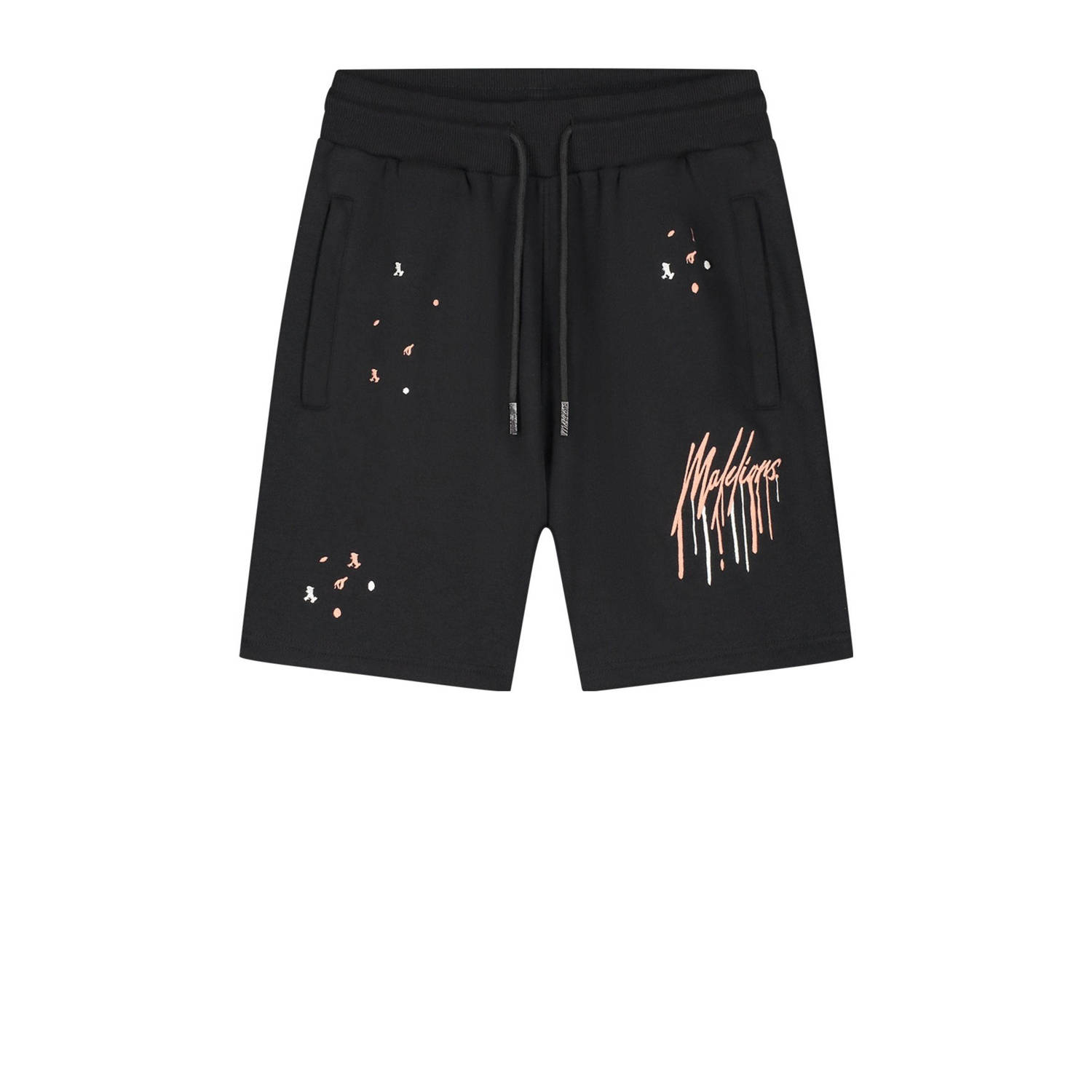 Malelions regular sweatshort zwart