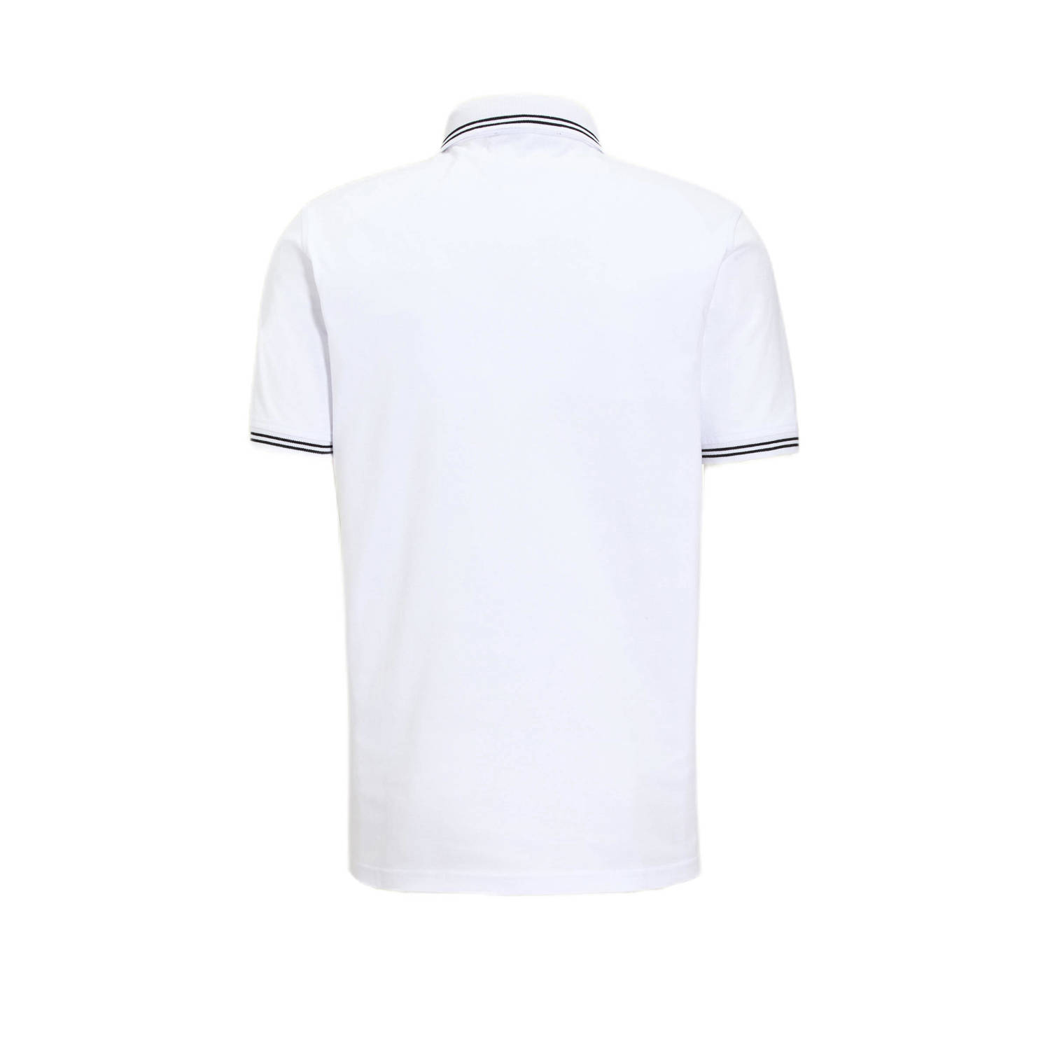 Malelions slim polo wit