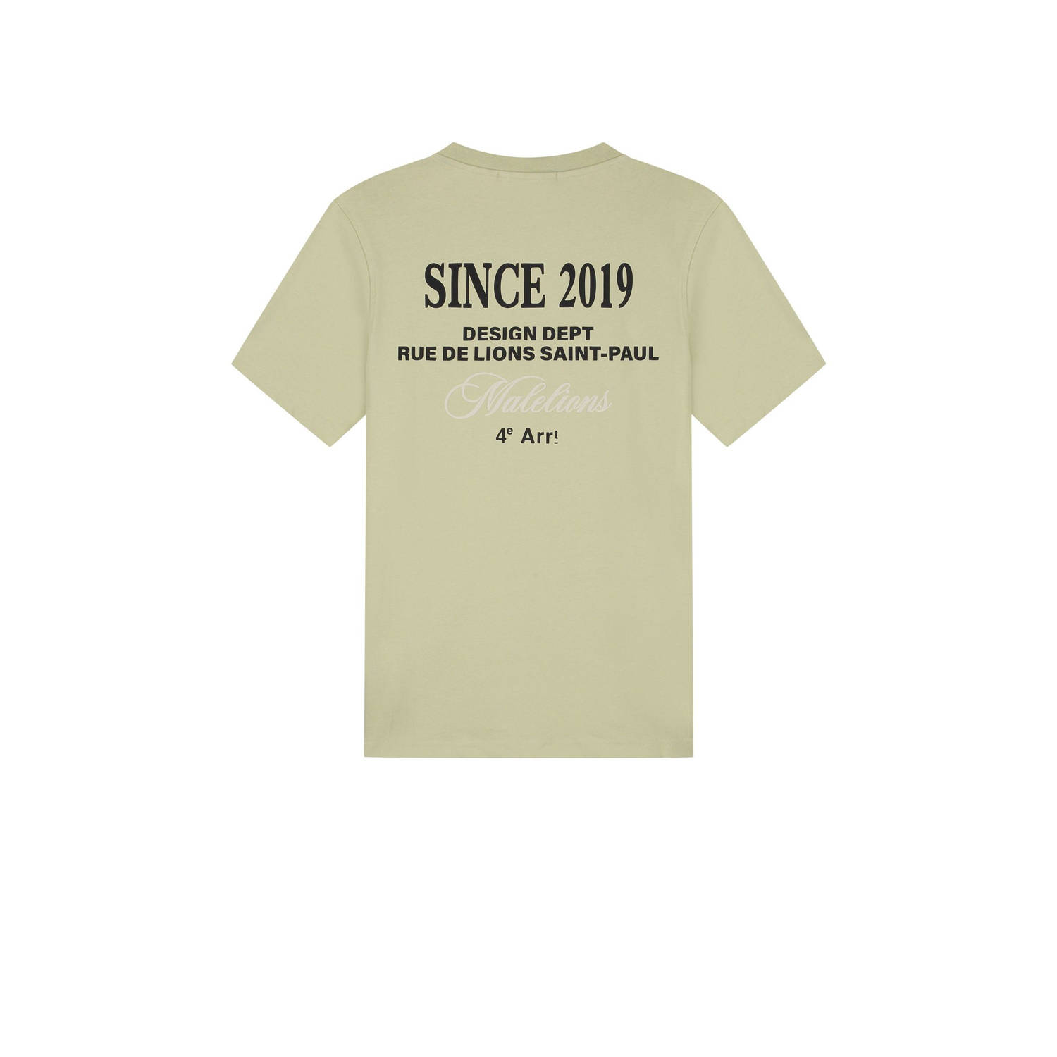 Malelions T-shirt lichtgroen