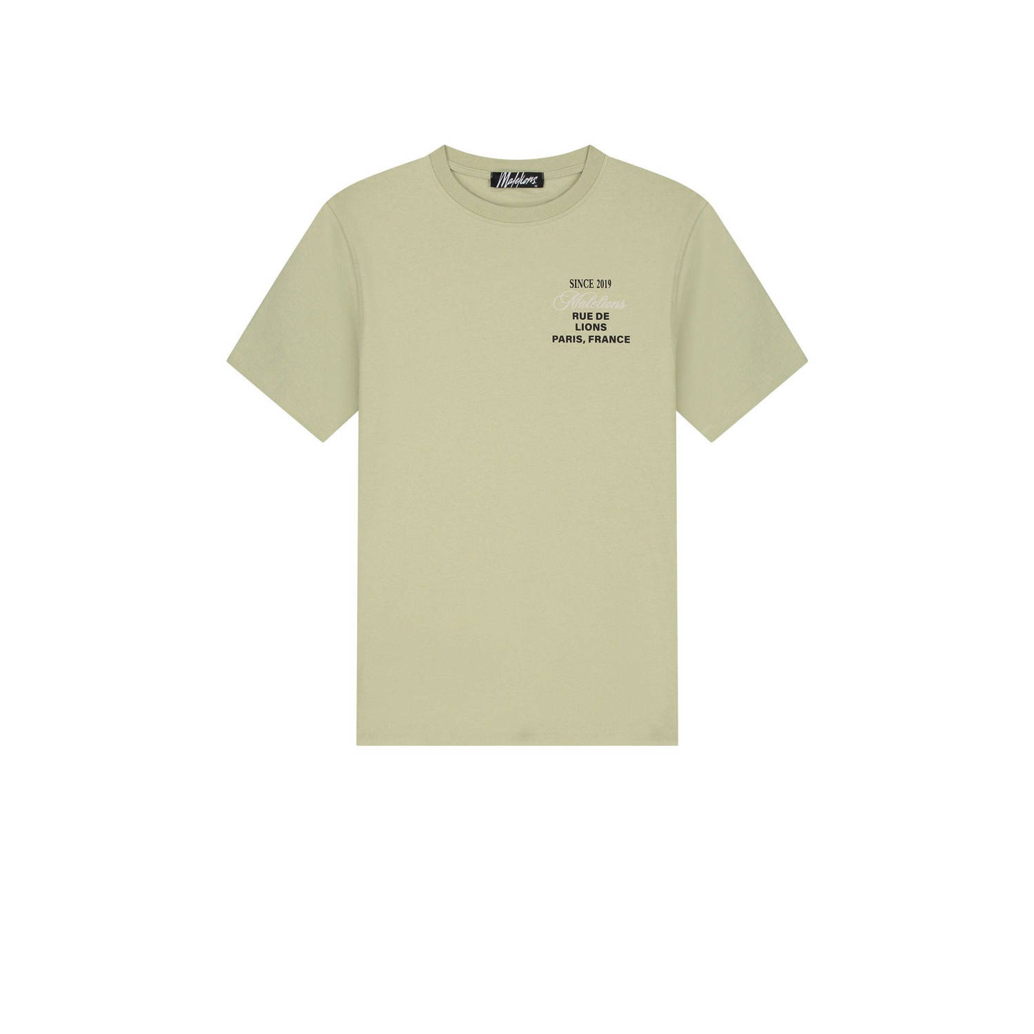 Malelions T-shirt lichtgroen