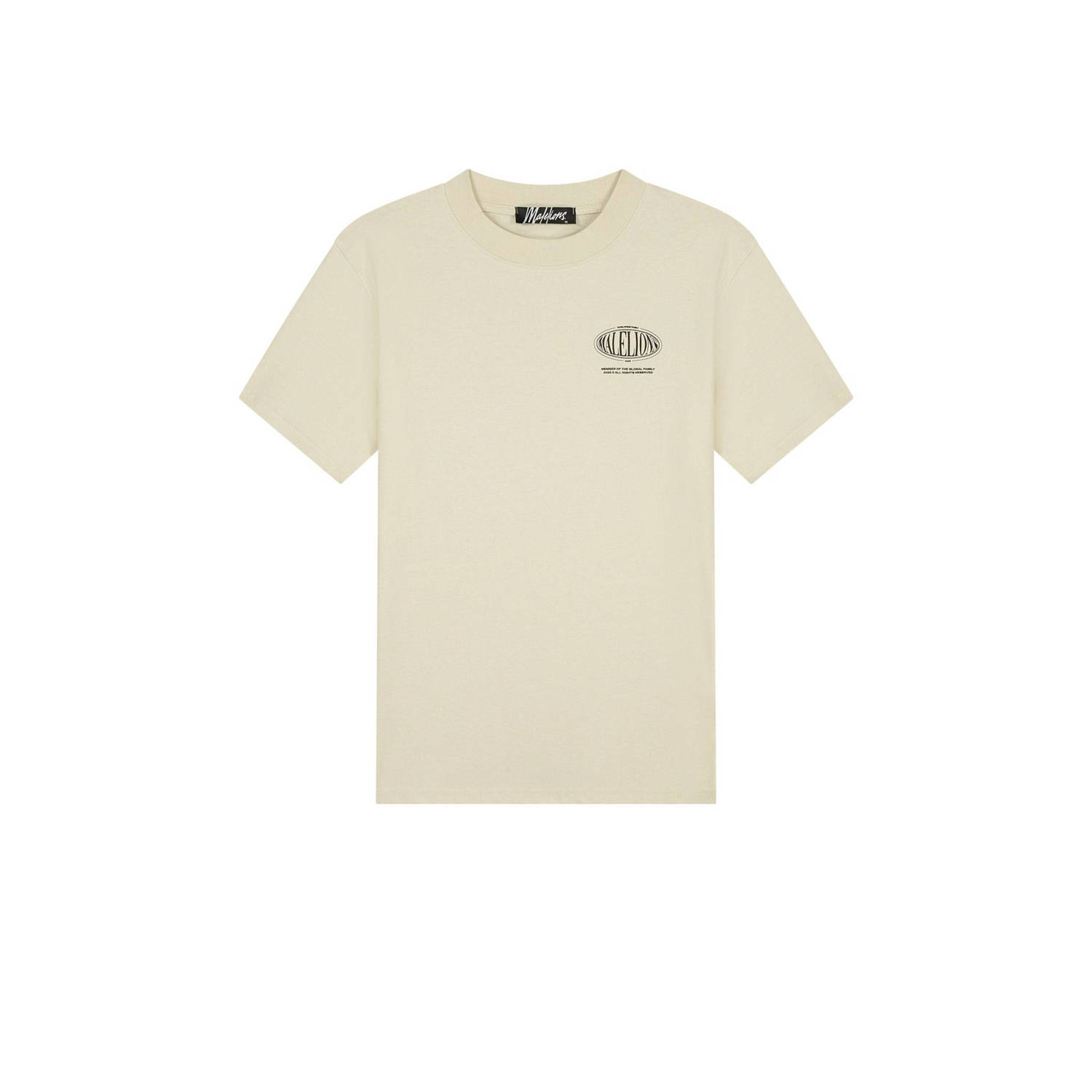 Malelions T-shirt beige