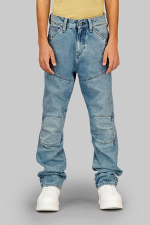 regular waist regular fit jeans light blue denim