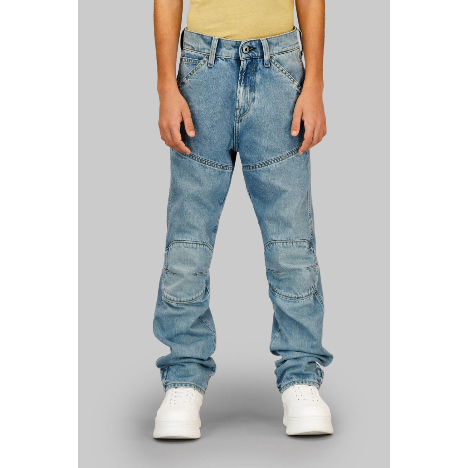 G-STAR regular waist regular fit jeans light blue denim