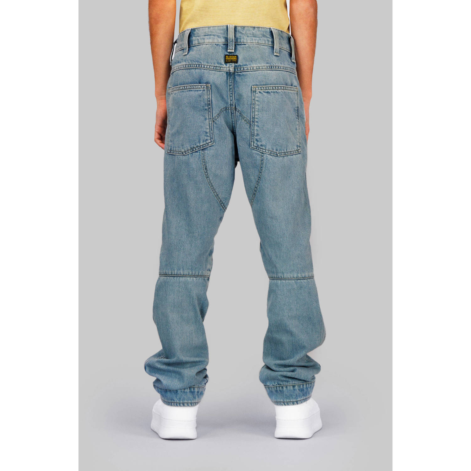 G-STAR regular waist regular fit jeans light blue denim