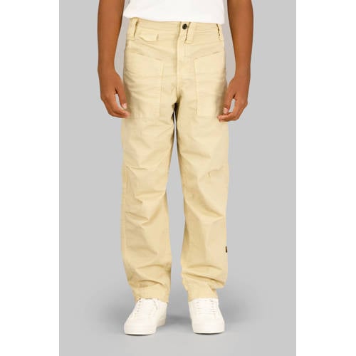 G-STAR relaxed casual broek lichtkaki afbeelding
