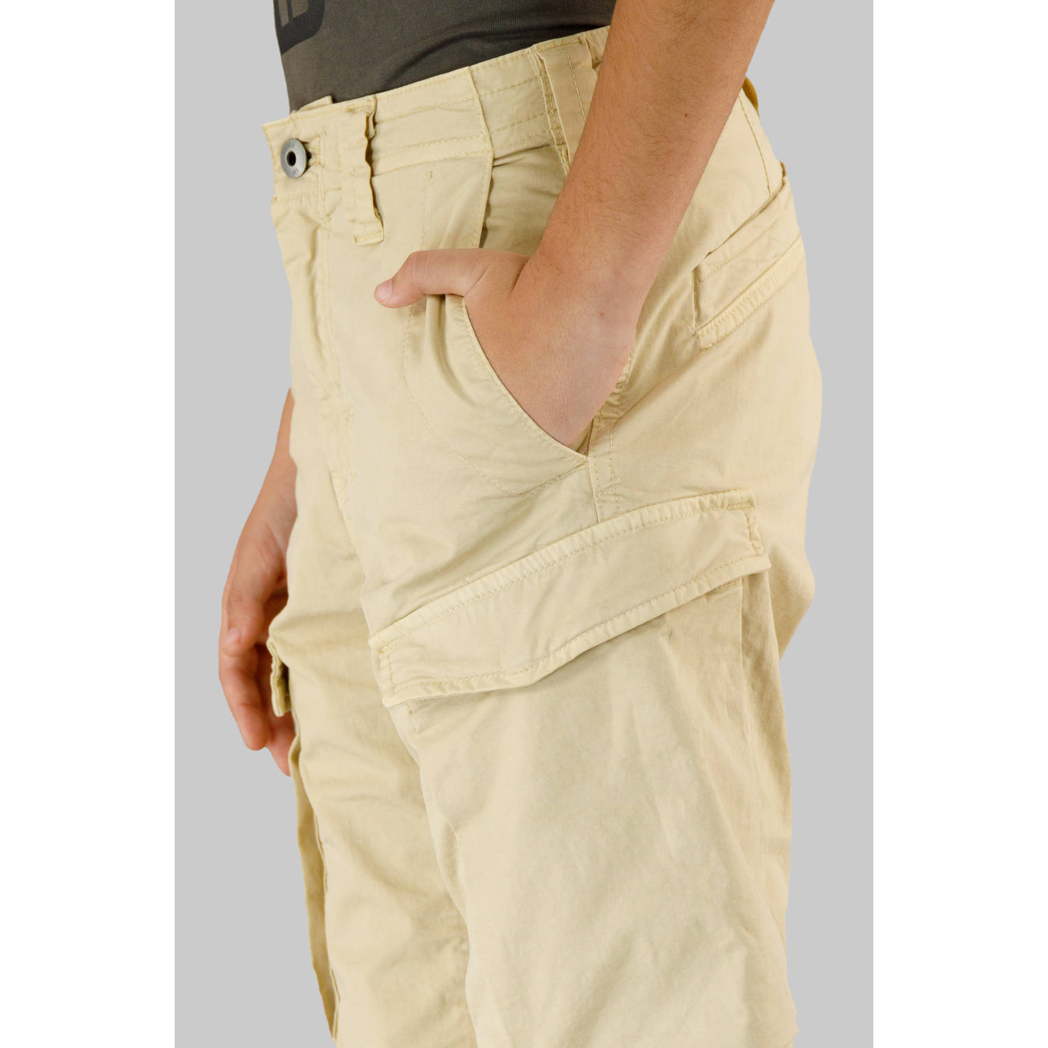 G-STAR regular cargo broek kaki