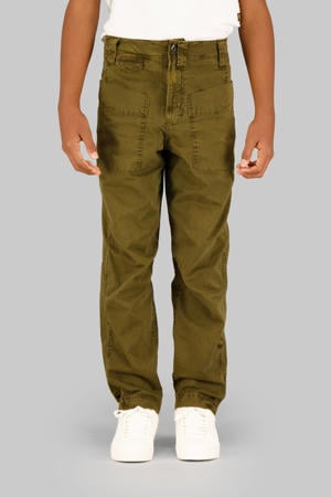 relaxed casual broek groen